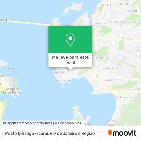 Posto Ipiranga - Icaraí mapa