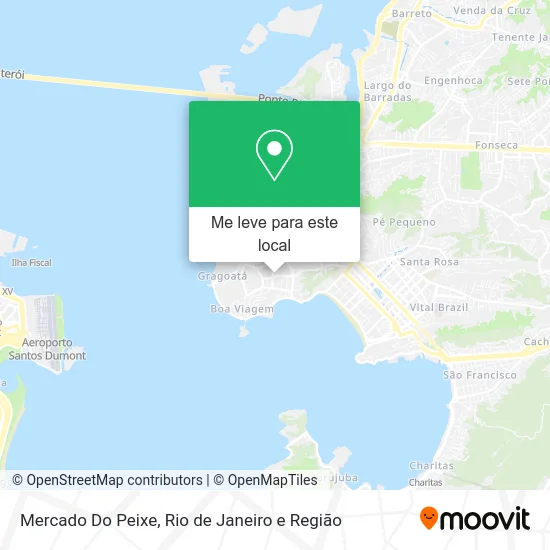 Mercado Do Peixe mapa