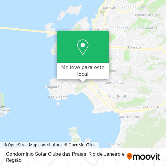 Condomínio Solar Clube das Praias mapa