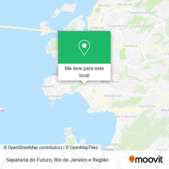 Sapataria do Futuro mapa