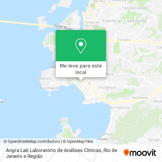 Angra Lab Laboratório de Análises Clínicas mapa