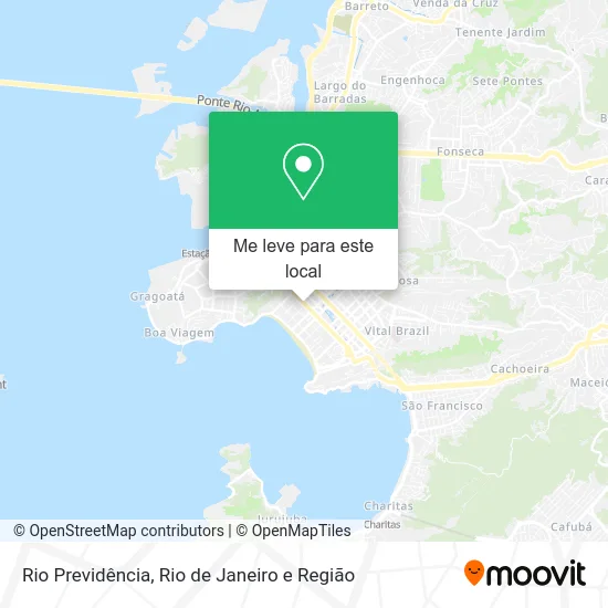 Rio Previdência mapa