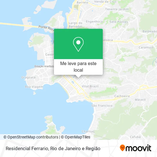Residencial Ferrario mapa