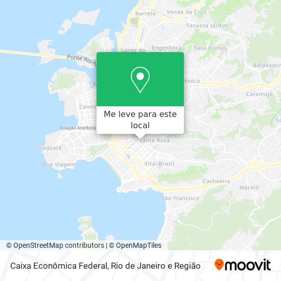 Caixa Econômica Federal mapa