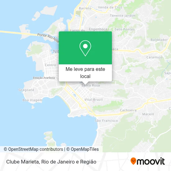 Clube Marieta mapa