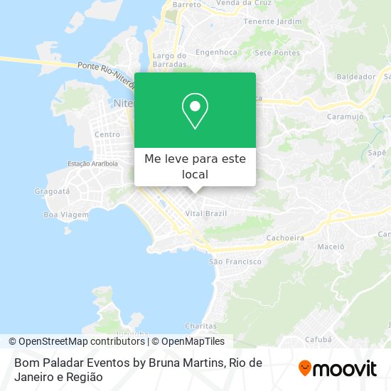 Bom Paladar Eventos by Bruna Martins mapa