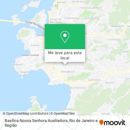 Basílica Nossa Senhora Auxiliadora mapa