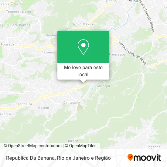 Republica Da Banana mapa