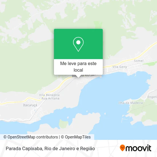 Parada Capixaba mapa