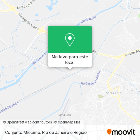 Conjunto Miécimo mapa