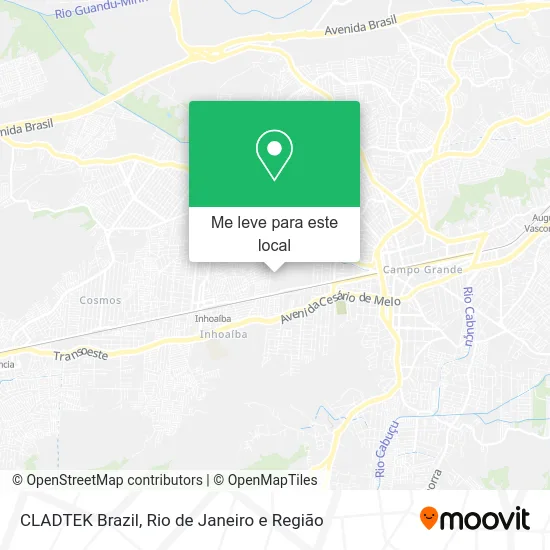 CLADTEK Brazil mapa