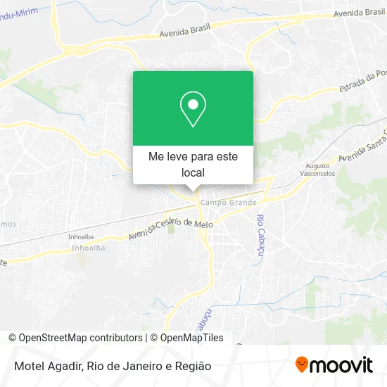 Motel Agadir mapa