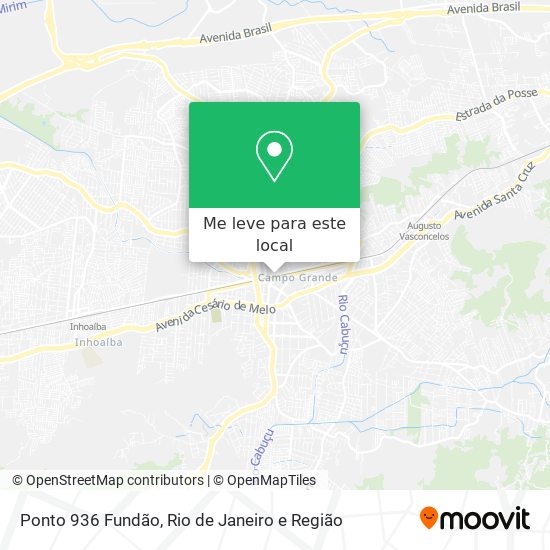 Ponto 936 Fundão mapa