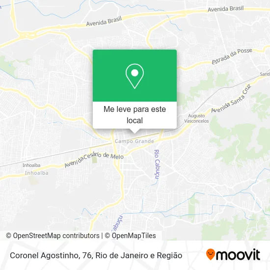 Coronel Agostinho, 76 mapa