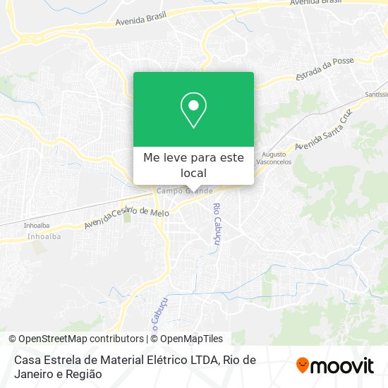 Casa Estrela de Material Elétrico LTDA mapa