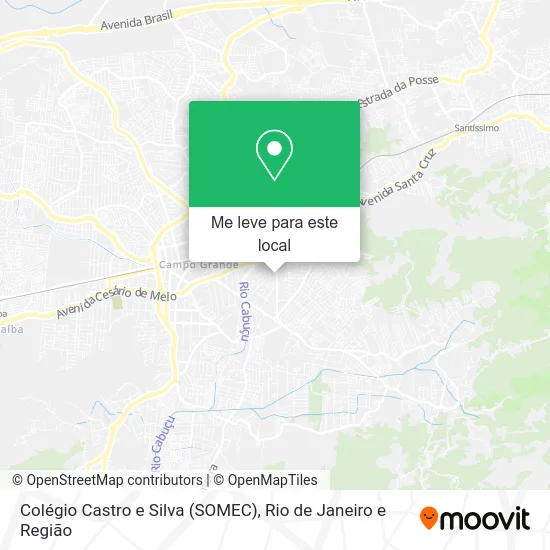 Colégio Castro e Silva (SOMEC) mapa