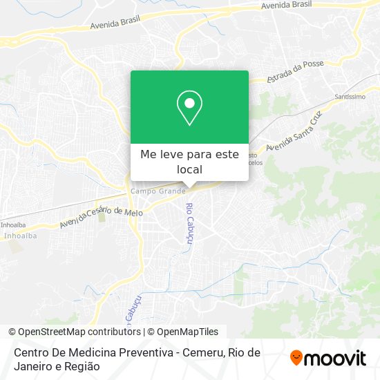 Centro De Medicina Preventiva - Cemeru mapa