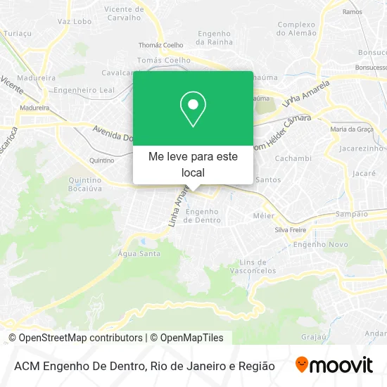 ACM Engenho De Dentro mapa