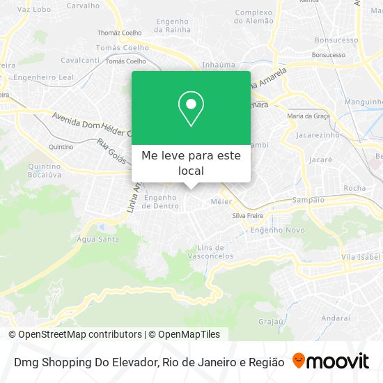 Dmg Shopping Do Elevador mapa