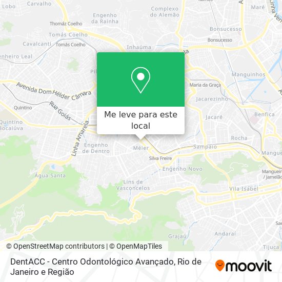 DentACC - Centro Odontológico Avançado mapa