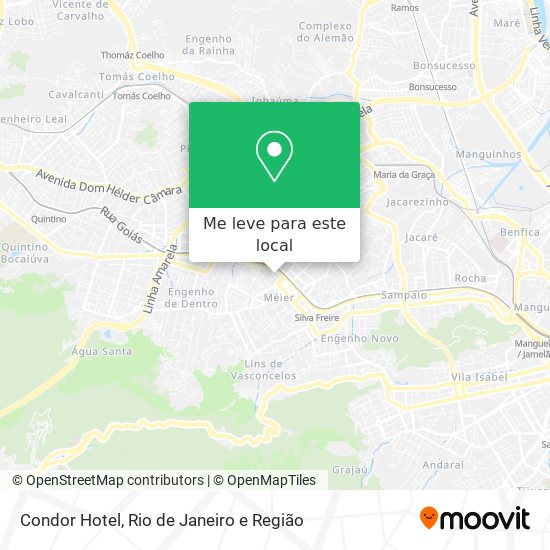 Condor Hotel mapa