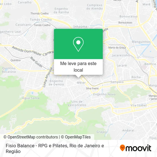 Fisio Balance - RPG e Pilates mapa
