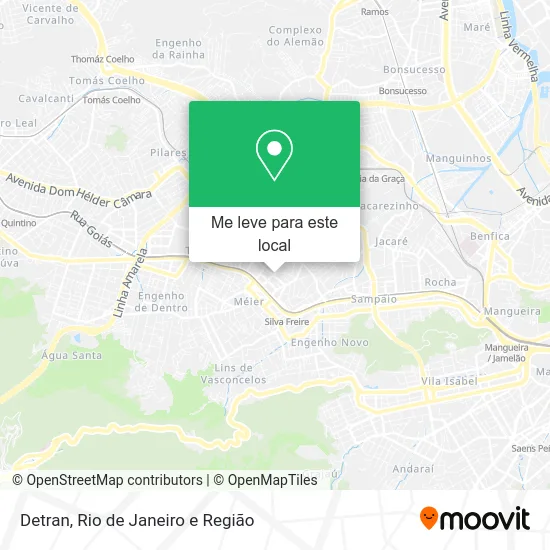 Detran mapa
