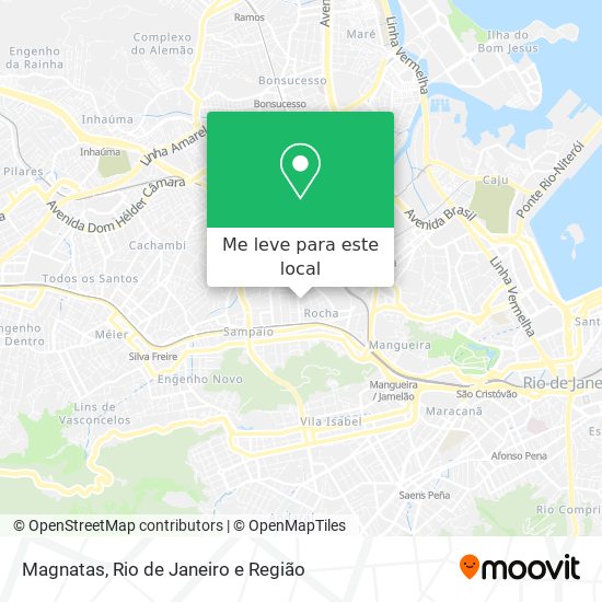Magnatas mapa