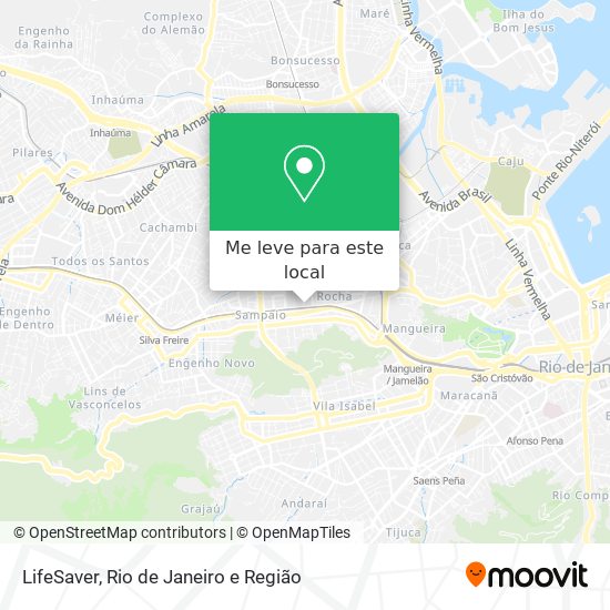 LifeSaver mapa