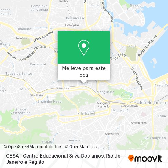 CESA - Centro Educacional Silva Dos anjos mapa