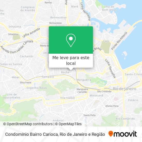 Condomínio Bairro Carioca mapa