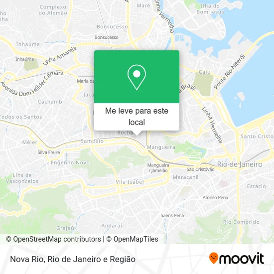 Nova Rio mapa
