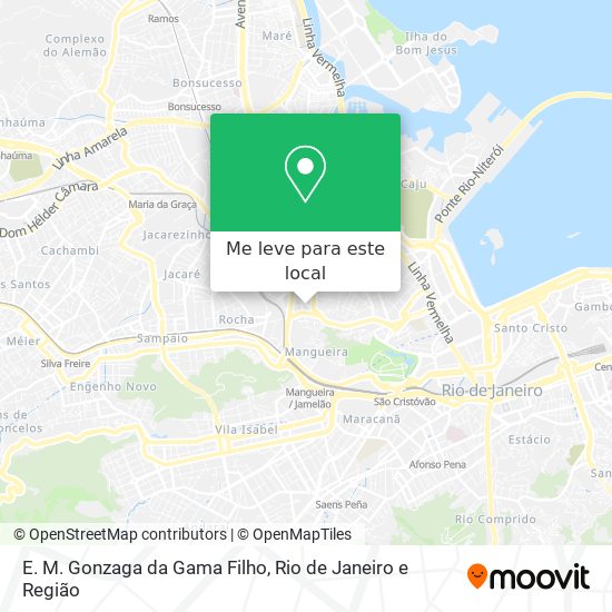 E. M. Gonzaga da Gama Filho mapa