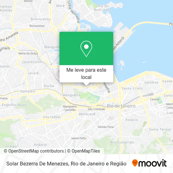Solar Bezerra De Menezes mapa