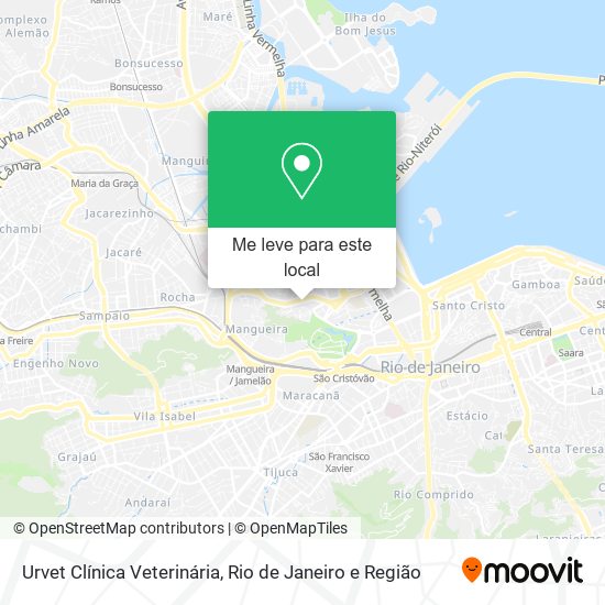 Urvet Clínica Veterinária mapa