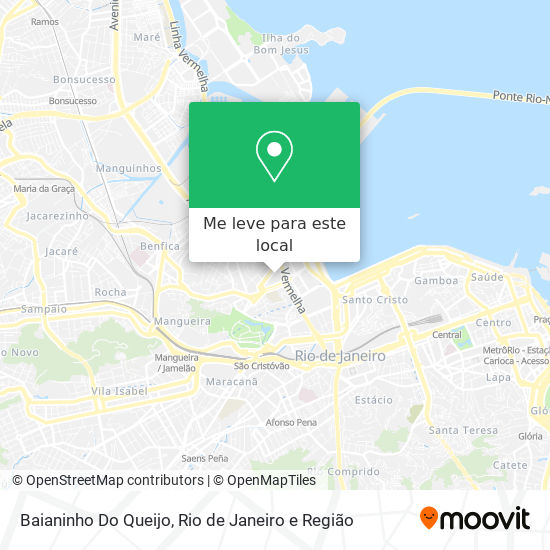 Baianinho Do Queijo mapa