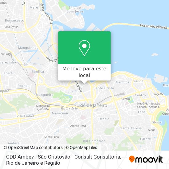 CDD Ambev - São Cristovão - Consult Consultoria mapa