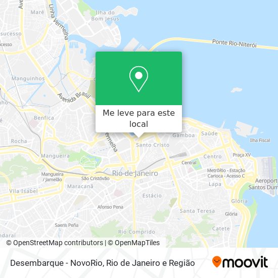 Desembarque - NovoRio mapa