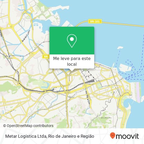 Metar Logistica Ltda mapa