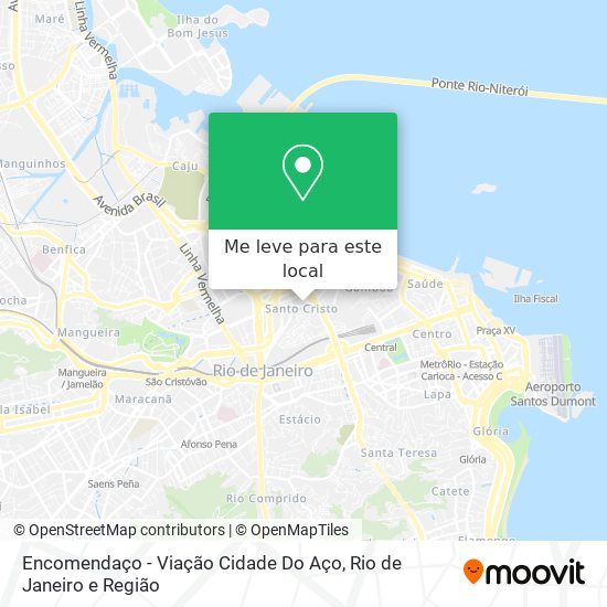 Encomendaço - Viação Cidade Do Aço mapa