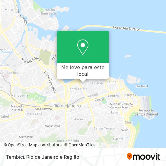 Tembici mapa