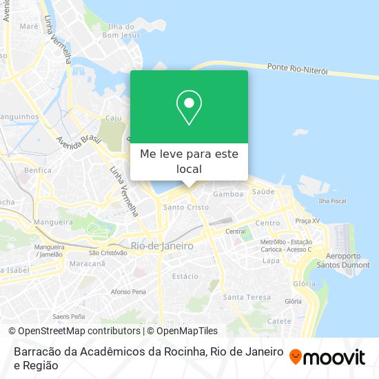 Barracão da Acadêmicos da Rocinha mapa