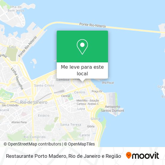 Restaurante Porto Madero mapa