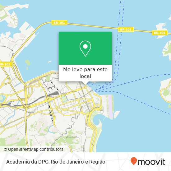 Academia da DPC mapa