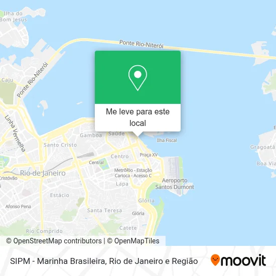 SIPM - Marinha Brasileira mapa