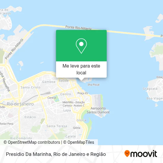 Presidio Da Marinha mapa
