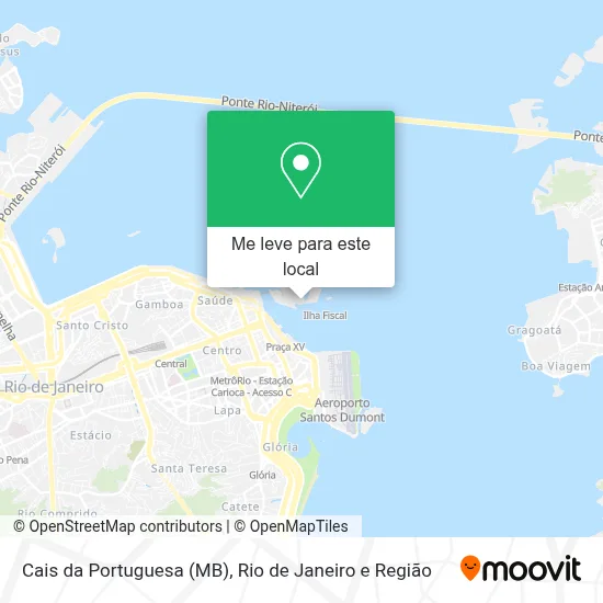 Cais da Portuguesa (MB) mapa