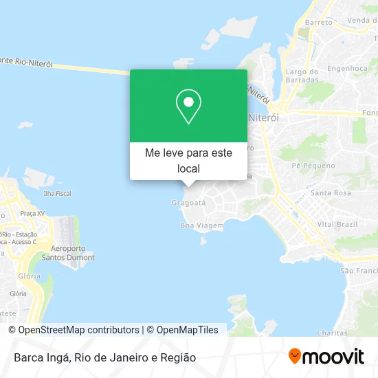 Barca Ingá mapa