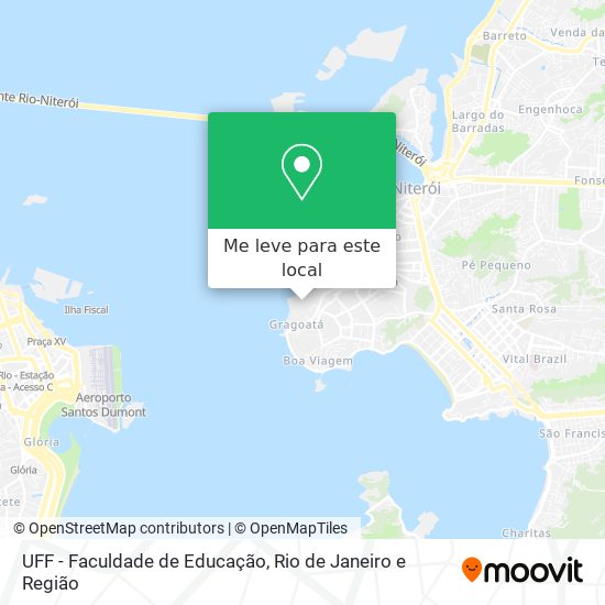 UFF - Faculdade de Educação mapa
