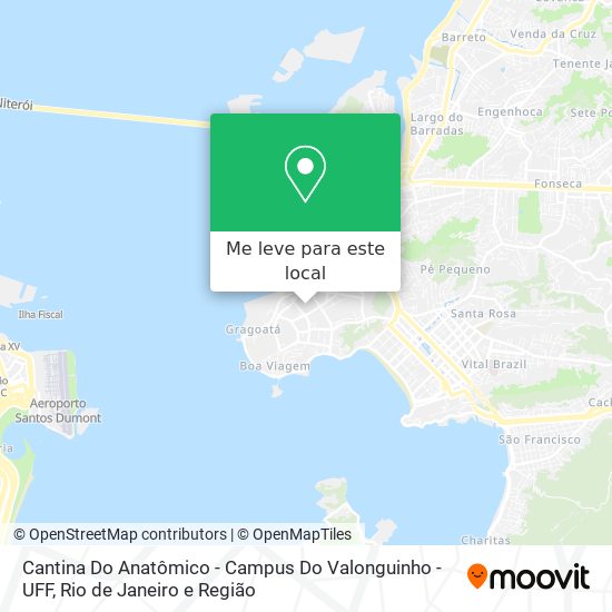Cantina Do Anatômico - Campus Do Valonguinho - UFF mapa